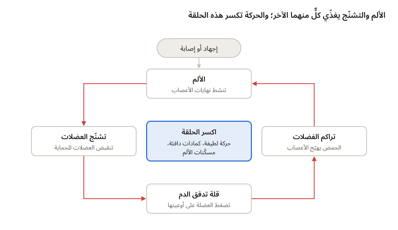 حلقة الألم والتشنّج